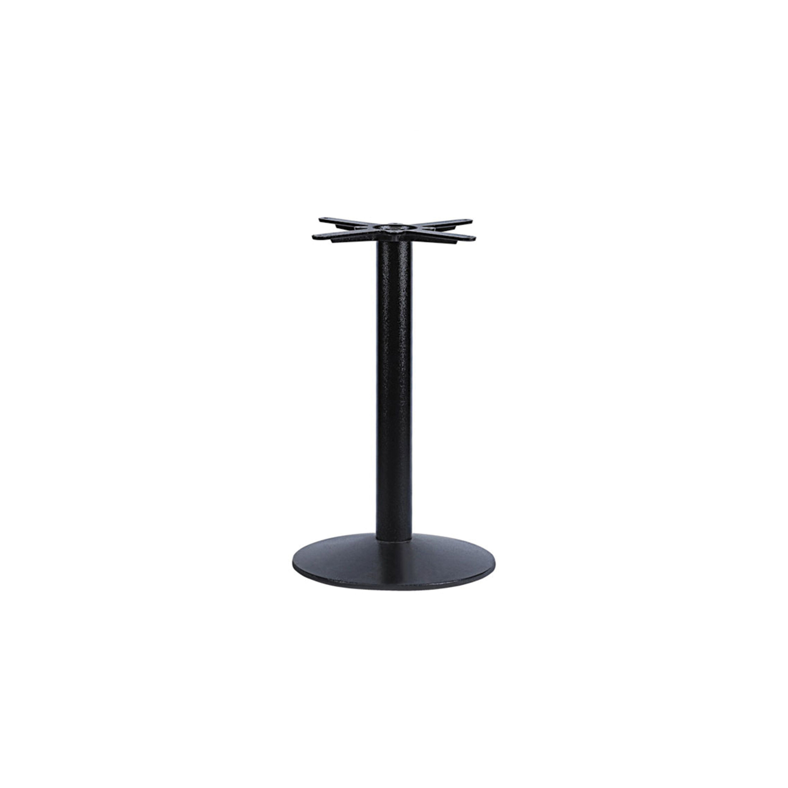 Steel Black Disc Base (Dining)