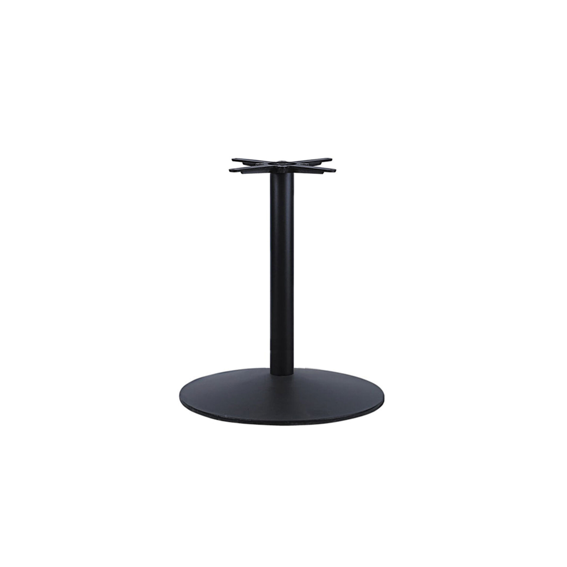 Steel Black Disc Base (Dining)