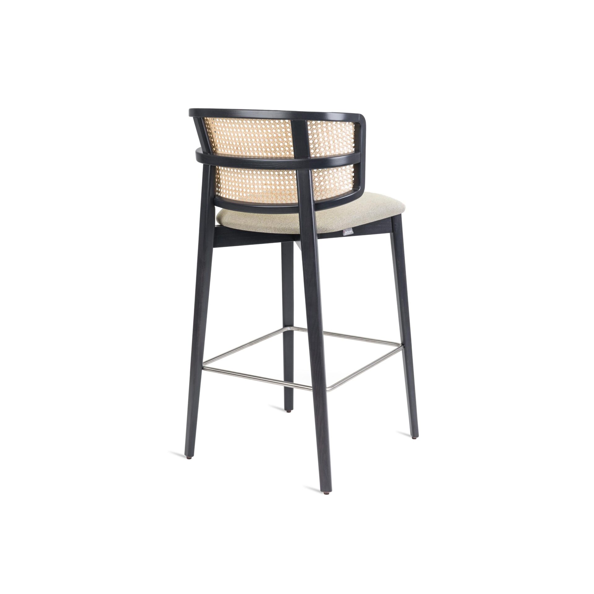 Conrad Wicker Barstool