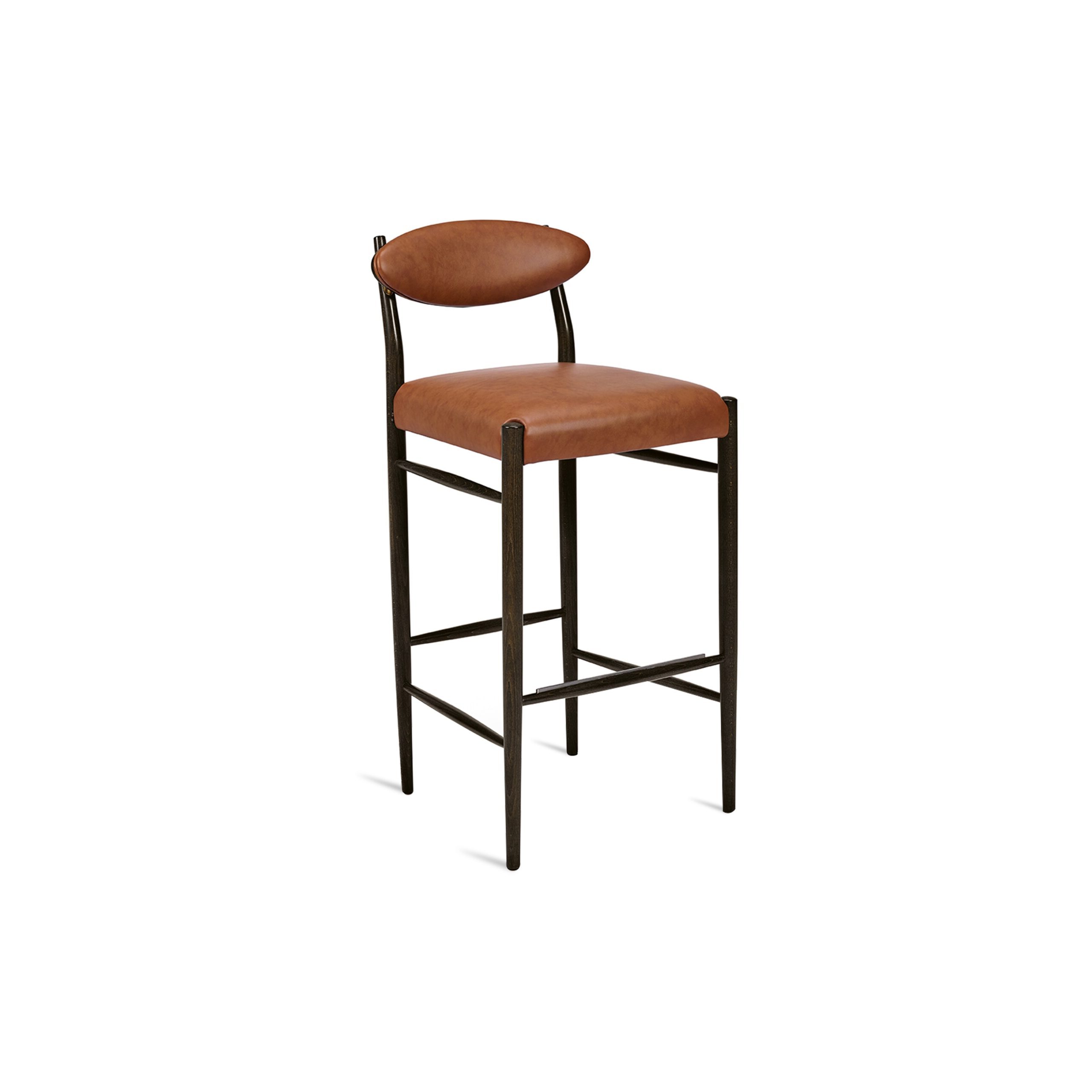 Wespes Barstool (Upholstered back / Wood Back)