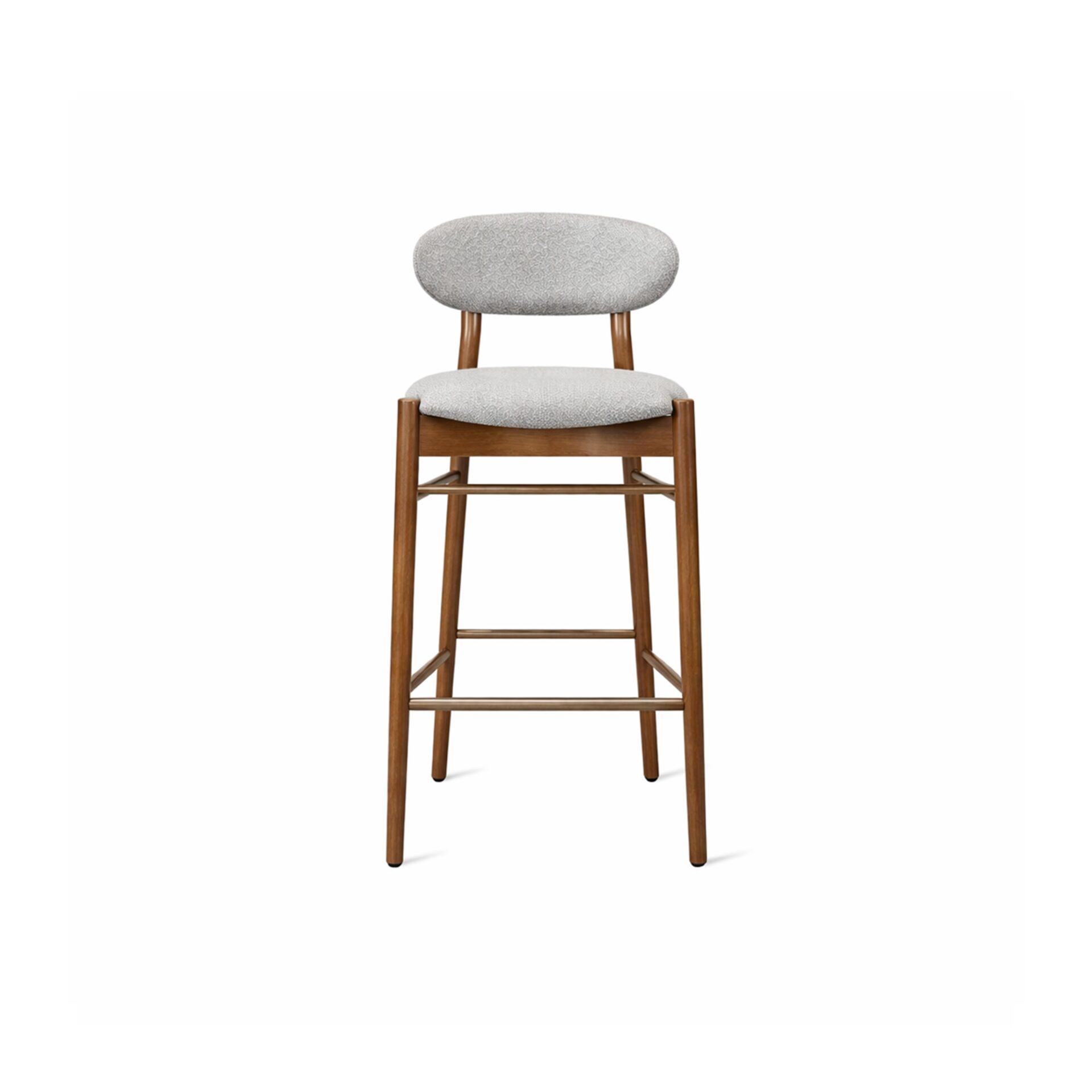 Cassian Barstool (Upholstered Back)