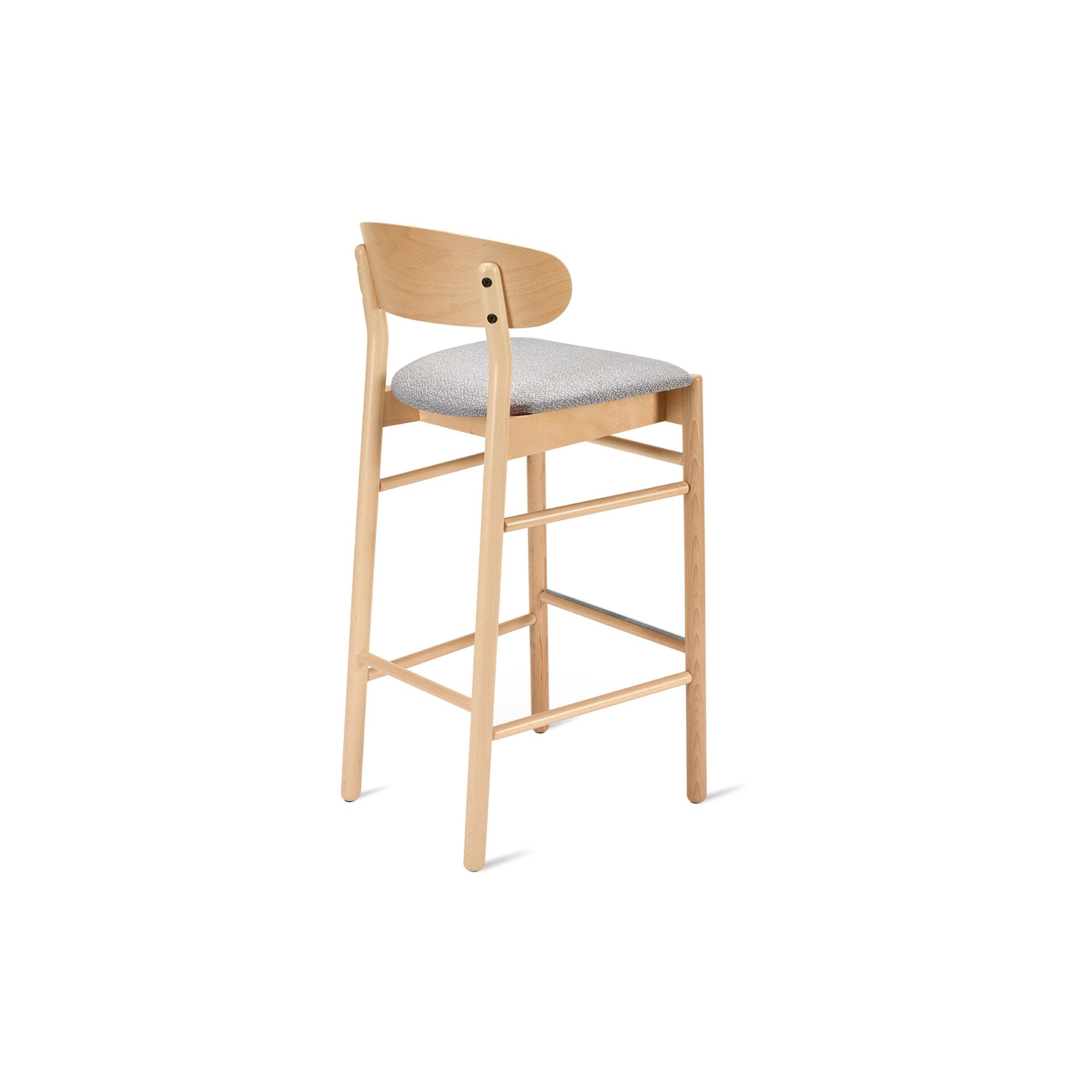 Cassian Barstool (Wood Back)